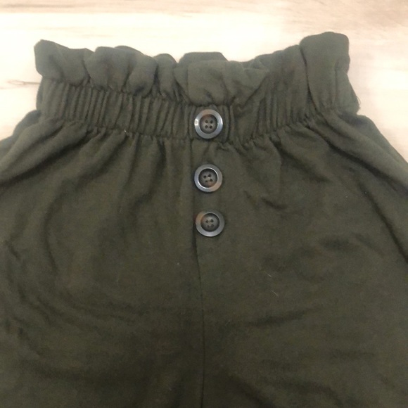 Zara Cropped Cotton Wide Leg Pants - Picture 4 of 6